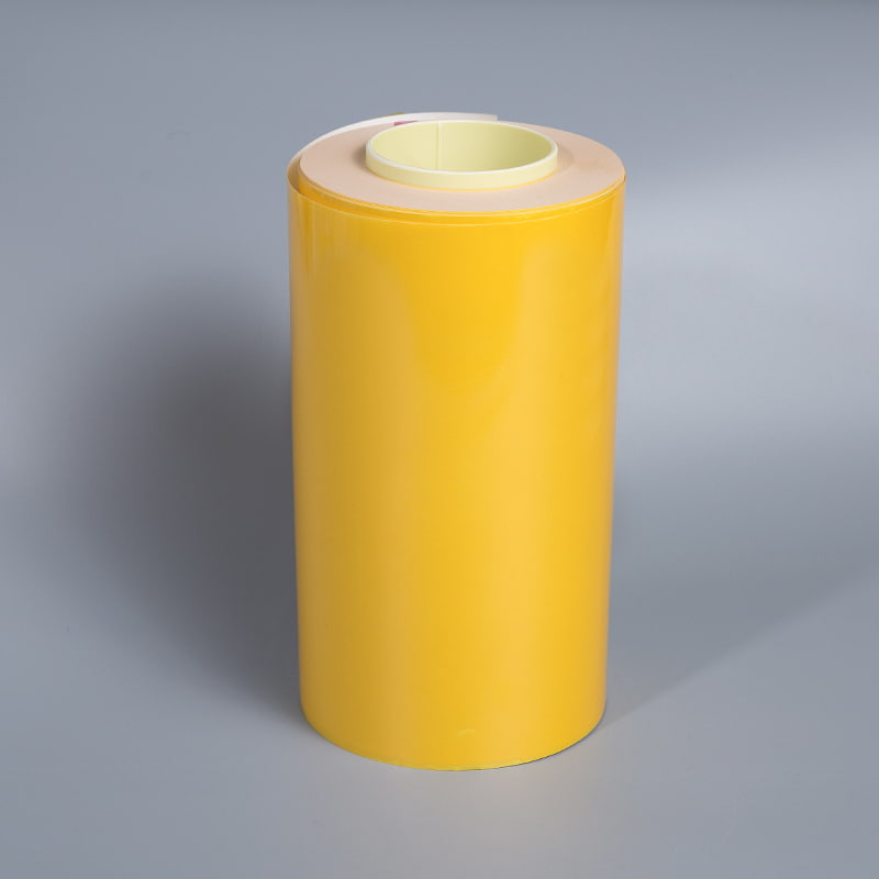 Żółta folia uwalniająca PET Żółta folia uwalniająca PET