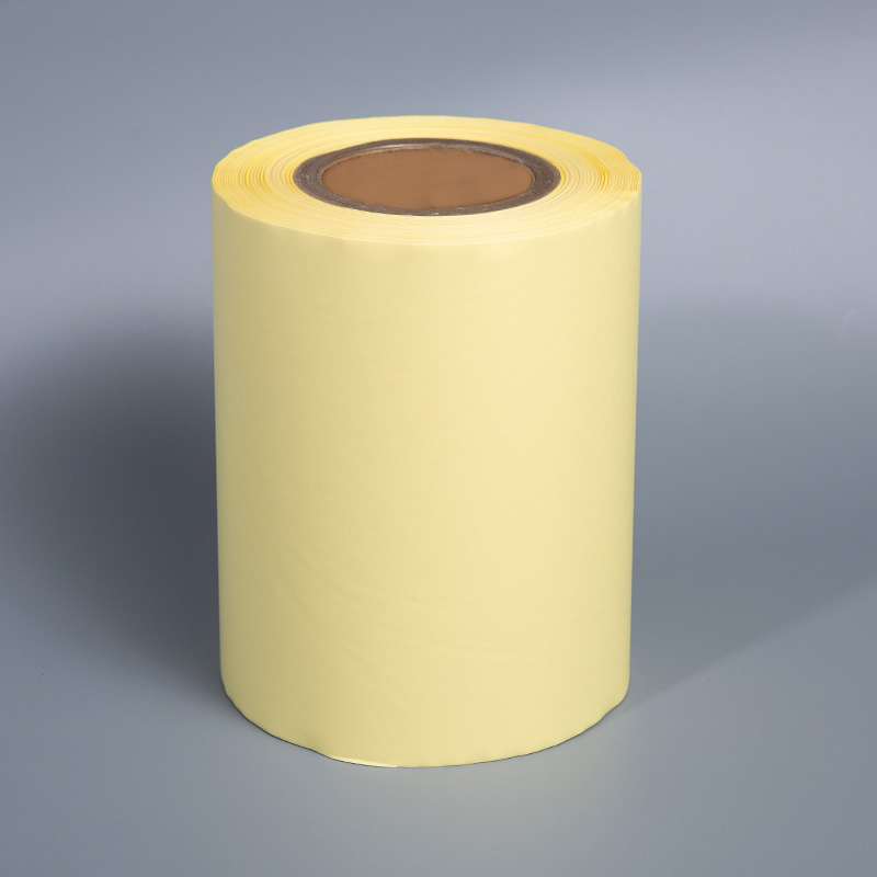 Żółty papier zwalniający siatkę