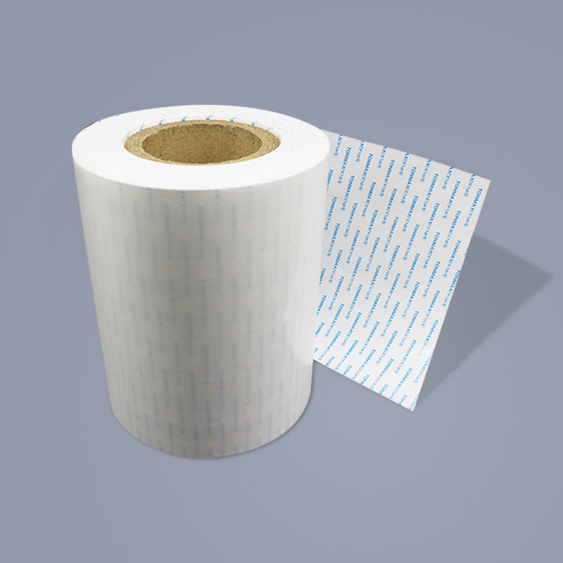 Biały dwustronny papier zwalniający